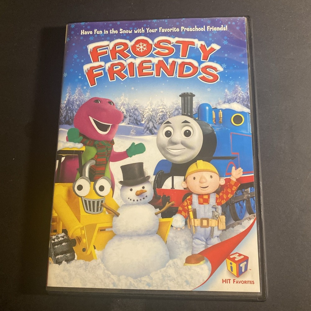 Hit Favorites: Frosty Friends (DVD) Barney Bob the builder Thomas
